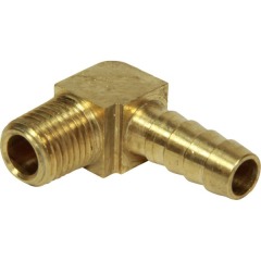 Hose tail - Pipe fitting - 90 Elbow connector barb - 1/4
